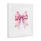Stupell Industries Symmetrical Pink Bow Canvas Wall Art Design by Amanda Greenwood